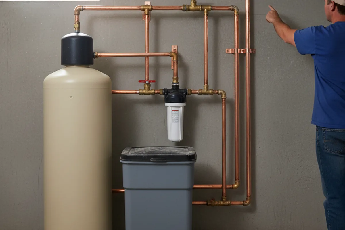 Whole-house water treatment system installed in North Babylon